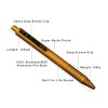 Everyman Grafton Ballpoint Pen, Super Matte, Amber