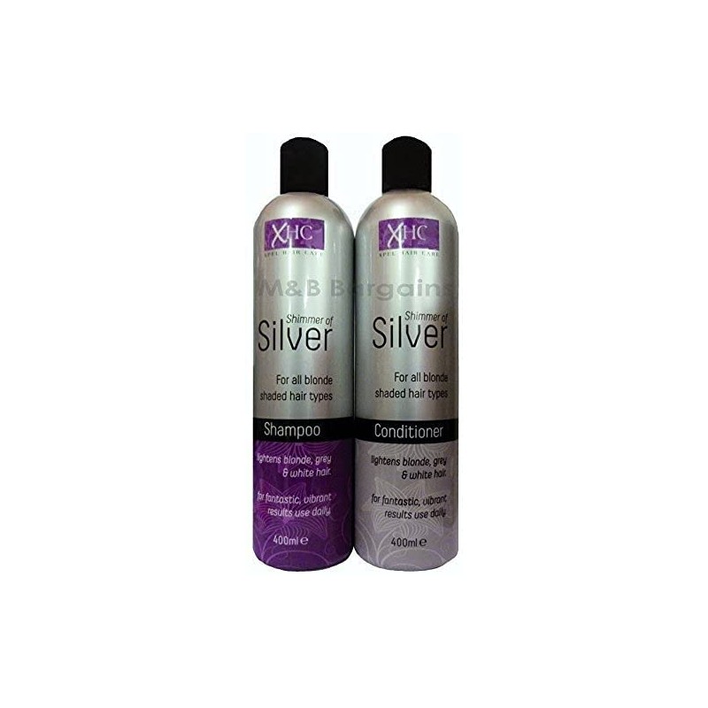 XHC Shimmer of Silver Shampoo + Conditioner Set 400ml by