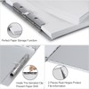 Sunnyclip Aluminum Clipboard with Storage (Letter Size), Metal Recycle Form