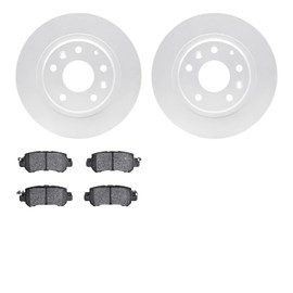 Dynamic Friction Company Rear Brakes and Rotors| Automotive Replacement Brake Kits| Rear 5000 Advanced Brake Pads and Rotors Kit| Fits 2016-2018 Mazda CX-3