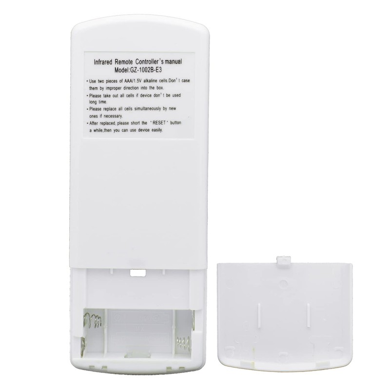 GZ-1002B Remote Control Replacement for Mistral Air Conditioner MSS10 MSS15