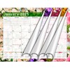2024-2025 Calendar 18 Months Student Calendar/Planner for 3-Ring Binder, Desk,