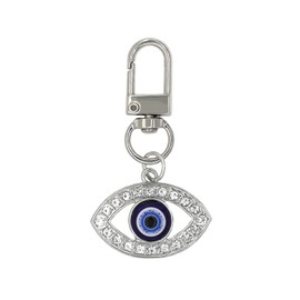 Jasimkiss Evil Eye Keychains - Modern Unisex Adult Key Chain - L (Large) - Evil Eye Keychain, Purse Charm, Backpack Charm, Car Decoration - 1 Count