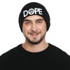 DonDon Men's Beanie Statement Winter Hat, dope
