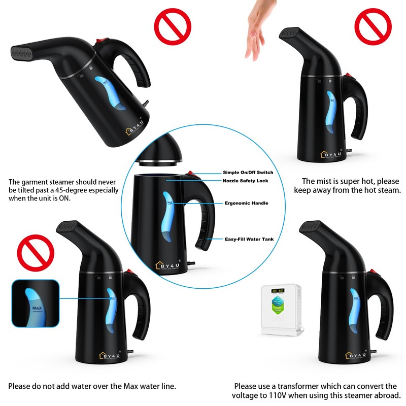 Travel Size Steamer for Clothes,Handheld Garment Steamer for Hat,1lbs Lightly,40s