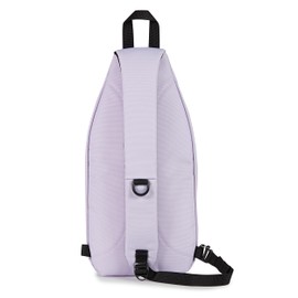 JanSport Move Sling Crossbody Bag – Main Compartment, Zippered Front Pockets, Adjustable Shoulder Strap, Fully Padded Back Panel, Pastel Lilac