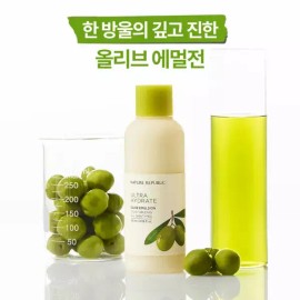 Nature Republic [네이처리퍼블릭] 진짜진짜 촉촉한 올리브 스킨2 + 로션1 [Nature Republic] Truly Moist Olive Skin 2 + Lotion 1 [2 skin + 1 lotion 10010900 PK9616]