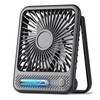 Koonie Desk Fan, Ultra Quiet 2.5-11h Battery Operated Small USB