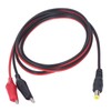 DC to Dual Test Clip Cable Copper Core Electrical Test