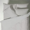 Plain Dyed Silver 160 x 200 cm 100% Cotton Percale
