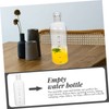 Mipcase Large Capacity Transparent Plastic Water Bottle with Scale Leak