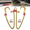 SENKEYFE Grade 80 V Bridle Towing Chain - 5/16" 3