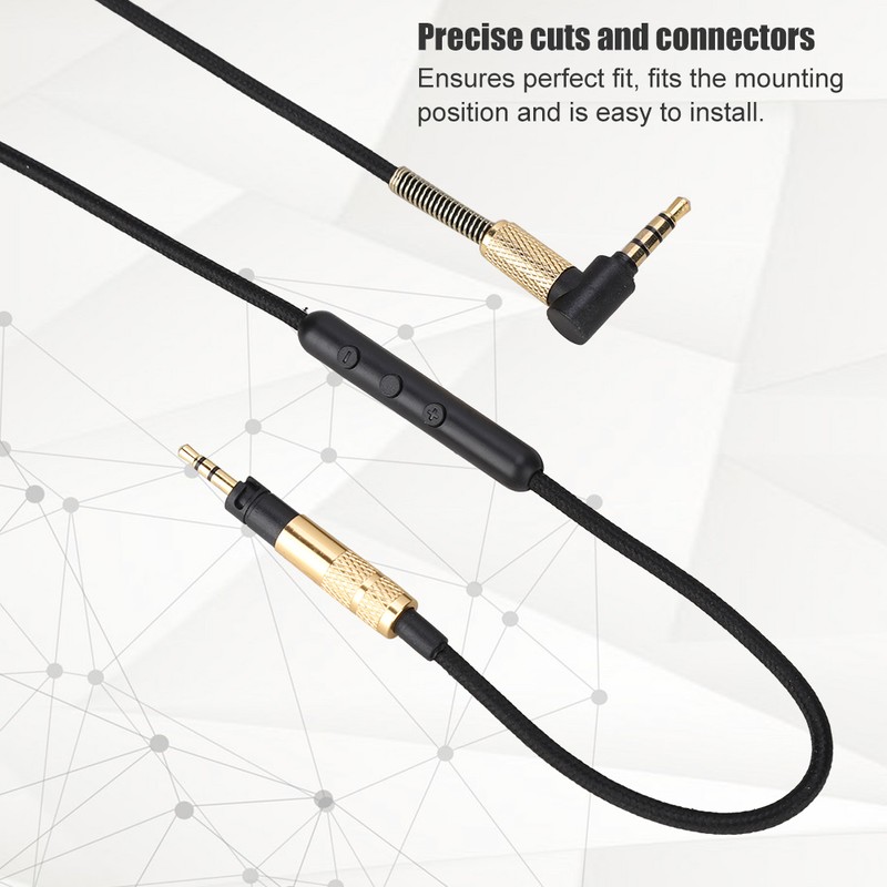 3.5mm Elbow Male to 2.5mm Straight Male Extension Audio Headphone