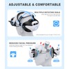 DXKK Head Strap for Meta Quest 3/3s/2, VR Headset Strap