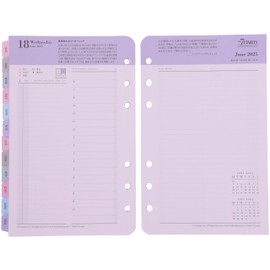 Franklin Planner 7 Habits Daily Refill, 12 Month Edition, Begins January 2025, Compact 86376