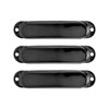 3Pcs Electric Guitar Single Coil Pickup Cover Copper Instrument Accessory