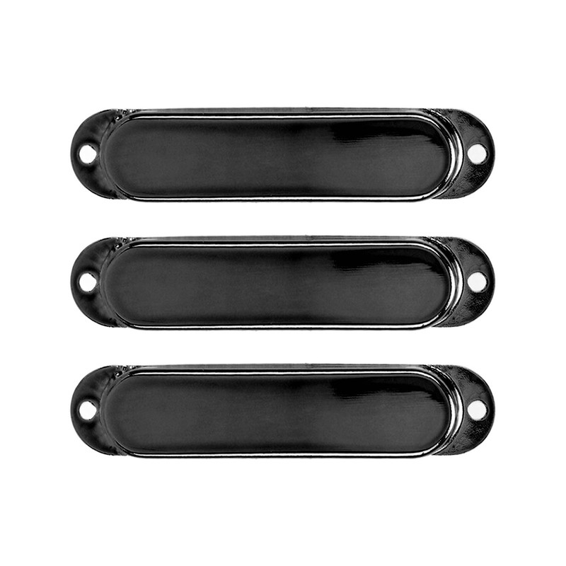 3Pcs Electric Guitar Single Coil Pickup Cover Copper Instrument Accessory