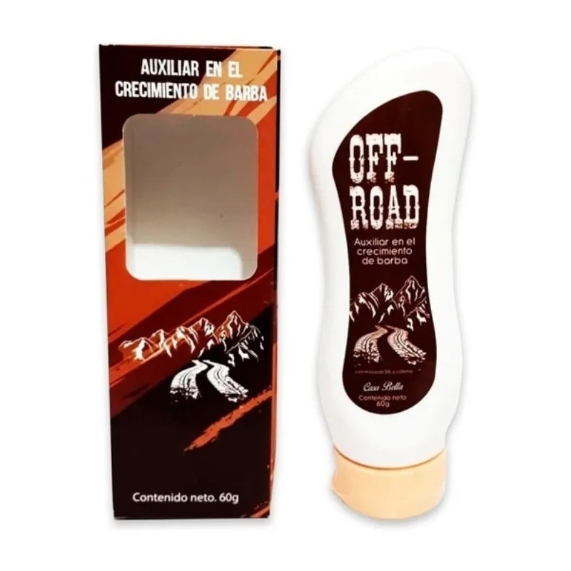 Bálsamo Crecimiento Barba 4x4 Off Road 60g Vegano Libre Parabenos