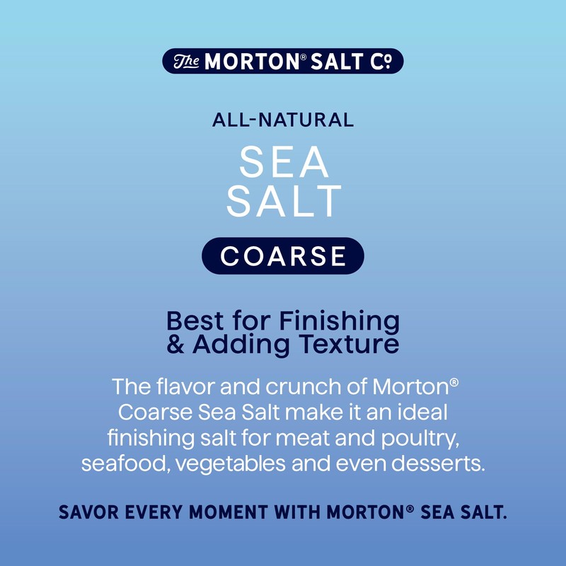 Morton, Sea Salts Set - Fine Sea Salt & Coarse