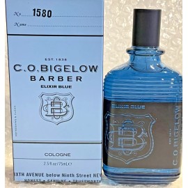 Cologne New C.O. BIGELOW BARBER No.1580 ELIXIR BLUE COLOGNE 75 ml/ 2.5 oz Spray