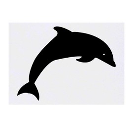 'Dolphin' Temporary Tattoo - Water Resistant, Skin-Safe, Non-Toxic Transfer (TO00035352)
