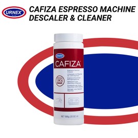 Urnex Cafiza Espresso Machine Descaler & Cleaner — 20oz Bottle (Case of 12)