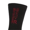 Regatta Unisex Socks, Black/dark red