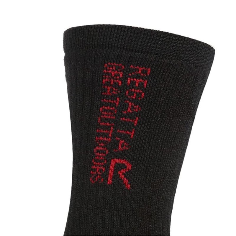 Regatta Unisex Socks, Black/dark red