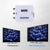 ZPZGOG Mini AV2 VGA Video Converter Box AV RCA CVBS