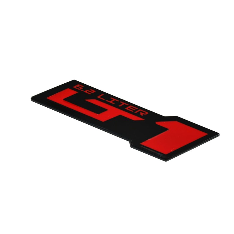 2pcs LT 1 6.2 Liter ZR1 Emblem Engine Hood Badge