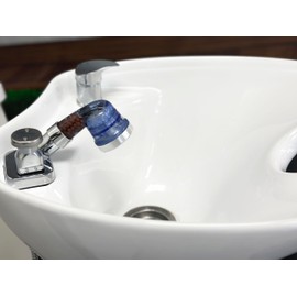 Socila Blue Sprayer Head 3 Function With Filter For Shampoo Bowl, High Pressure And Water Saving, Filter For Dry & Frizz Hair