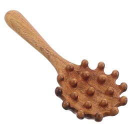 Outanaya Natural Wooden Hair Comb Bamboo Scalp Massager Tool for Hair Growth Relaxation for Meridian Stimulation and Gua Acupoint Relief