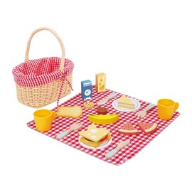 Tooky Toy Wooden Picnic Basket