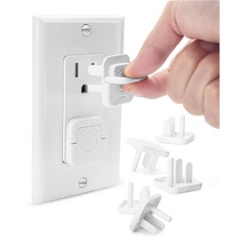 Bates Outlet Covers - Baby Proofing, 10 Pack, 3 Prongs, Child Proof
