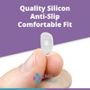 GMS Optical D Shape Screw-in Soft Silicone Eyeglass Nose Pads