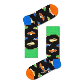 Happy Socks colorful and fun Socks for Men and Women 4-Pack Socks Gift Set (US, Numeric, 9, 11, Regular, Regular, At The Diner)