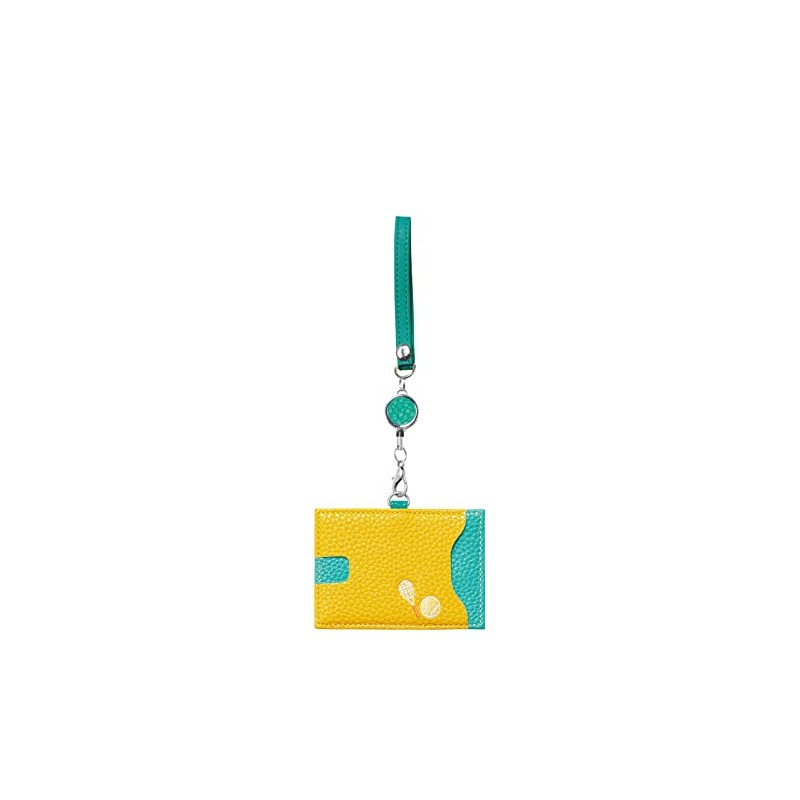 Marushin 0605010800 Tennis Club Retirement Gift Pass Case with Reel