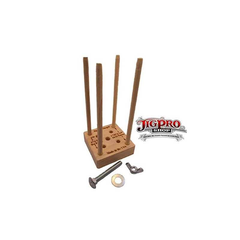 Jig Pro Shop Professional Paracord Jig w/Multi-Monkey Jig (14" Jig)