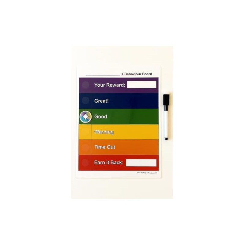 Customisable Behaviour Board for Kids | SEN-Friendly Daily Reward Chart