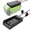 Ensayeer Power Wheel Adapter with Fuse & Switch, Secure Battery