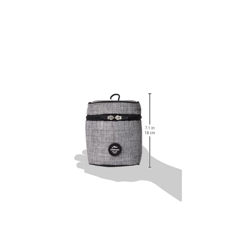 AirBuggy for Pet POOCH HOLDER COOL GREY Carabiner, Pooch Holder