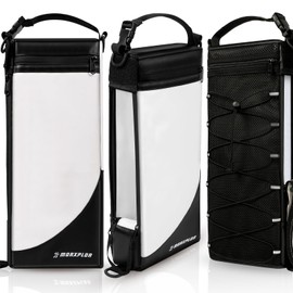 MORXPLOR Golf Cooler Bag - 6 Can Insulated Beer Sleeve Cooler, Small Hidden Golf Beverage Storage Accessories for Men