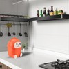 UOIXPUHUO Mini Trash Can with Flip Lid, Cute Monster Desk