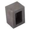 Rectangular Graphite Ingot Mold Jewelry Metal Refining Mould Crucible for