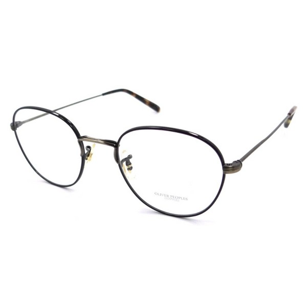 Oliver Peoples Eyeglasses Frames OV 1281 5317 48-20-145 Piercy Ant Gold / Black