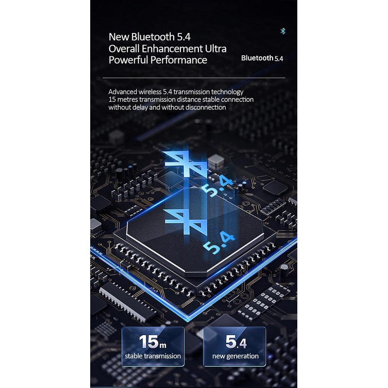 ZEVORO Open Ear Headphones T2 Wireless Earbuds