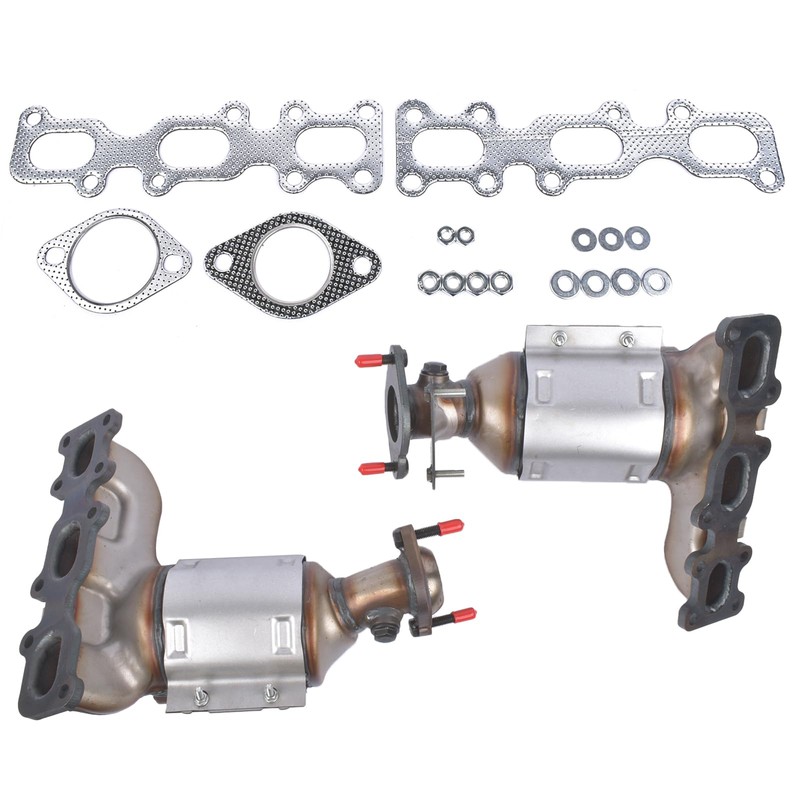 Front Left & Right Catalytic Converter 674255 674256 Replacement for