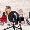 LED Ring Light 6" with Tripod Stand for Desk YouTube