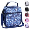 Maidyna Kids Lunch Bag, Reusable Lunch Bag with Adjustable Strap,