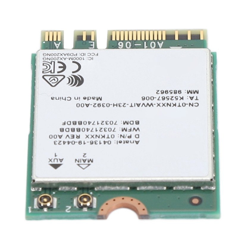 Network Card 1650X AX200 M.2 WiFi6 2.4G 5G Dual Band